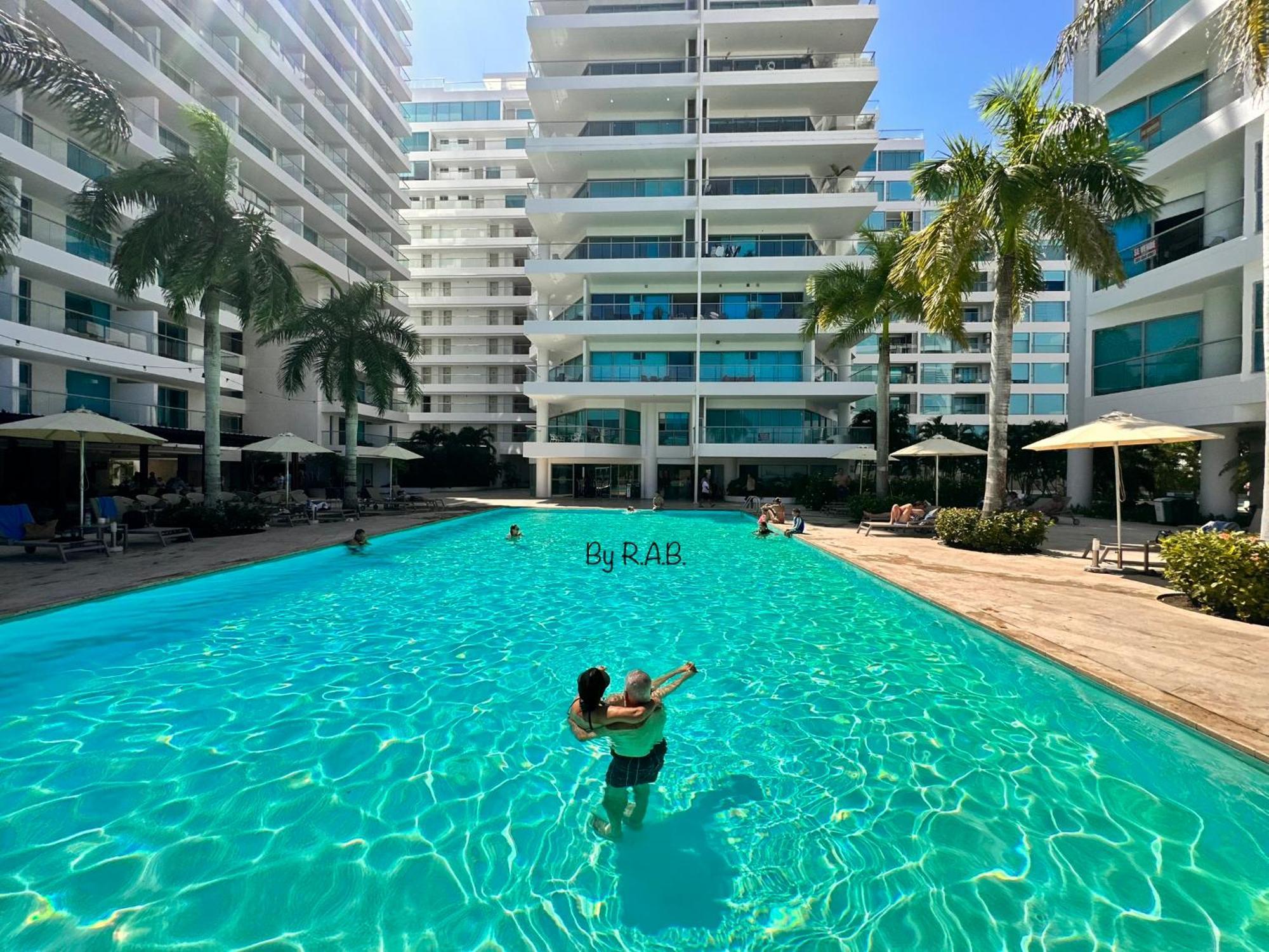 Playa Boquilla-morros- Apto Cerca Americas Dentro De H Sonesta Cartagena